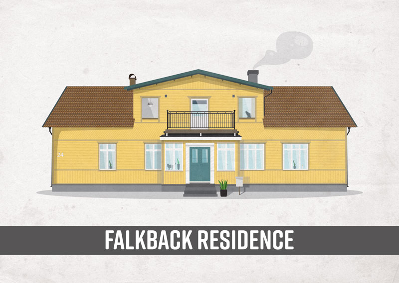 Falkback residence